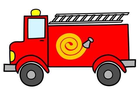 Fire Truck Clip Art Kids