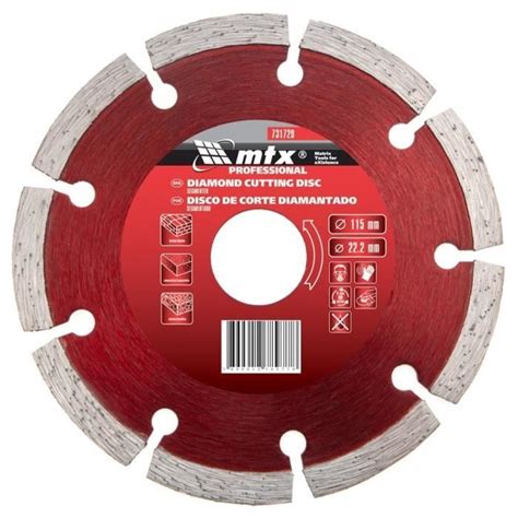 Mtx Disque Diamant Segment X Mm Cdiscount Bricolage