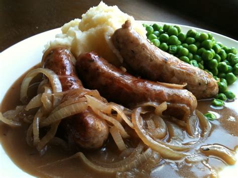 Comfort Food at its Best: Sausage and Mash