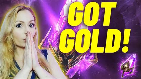 We Got Gold X Acrizia Void Shards Raid Shadow Legends Youtube