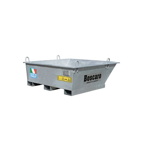 Galvanized Mortar Skip Boscaro Italia