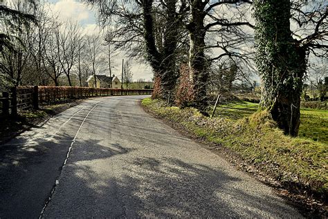 Bend Along Newtownsaville Road Kenneth Allen Geograph Britain And