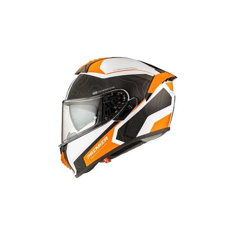 Premier Evoluzione DK 93 Orange Integralhelm