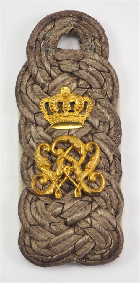 Preussen Schulterst Ck F R Einen Major Im Leib K Rassier Regiment