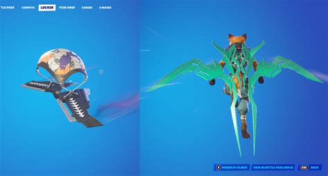 This Season S Battle Pass Has Some Of The Best Gliders Imo R Fortnitebr