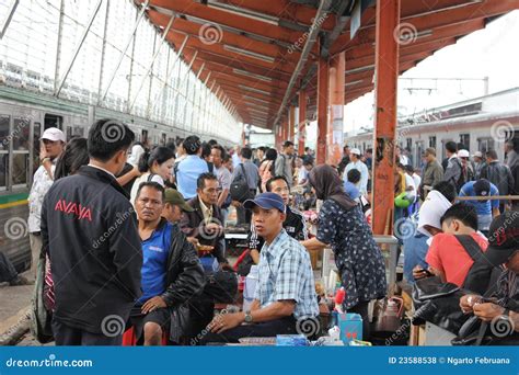 Crowd At The Station Editorial Stock Photo Image Of Railway 23588538