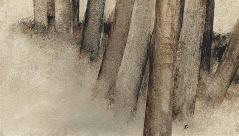 Sohrab Sepehri (Iranian, 1928-1980) Untitled (from the Trees series ...