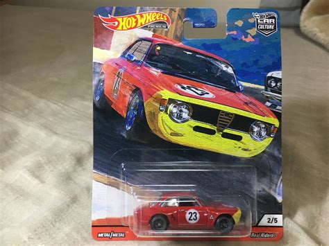 ホットウィール Hot Wheels 1 64スケールミニカー アルファロメオ ジュリアスプリント GTA 赤色 乗用車 売買されたオークション情報yahooの商品情報をアーカイブ公開