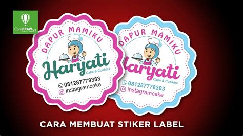 Homemade Contoh Sticker Produk Makanan Cara Membuat Label Produk Hot Sex Picture