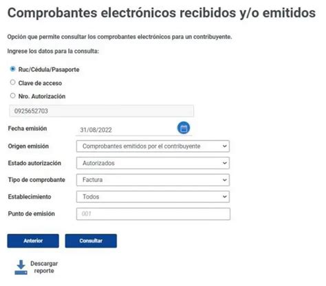 Consultar Y Descargar Facturas Electr Nicas En El Sri Elyex