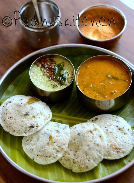 Padhuskitchen Kanchipuram Idli Recipe Easy South Indian Kancheepuram Idli