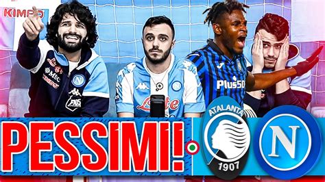 Pessimi Atalanta Napoli Live Reaction Tifosi Napoletani