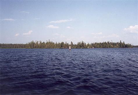 John Elftmann Fly In Fishing Mink Lake Ontario Canada July 25