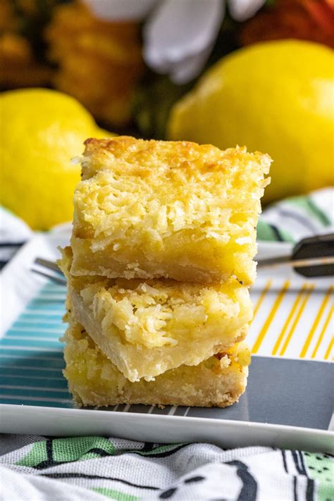 Coconut Lemon Bars Manila Spoon