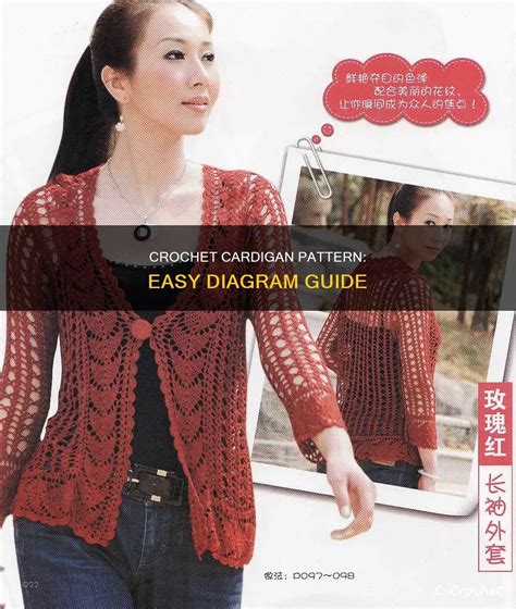 Crochet Cardigan Pattern Easy Diagram Guide Cycrochet