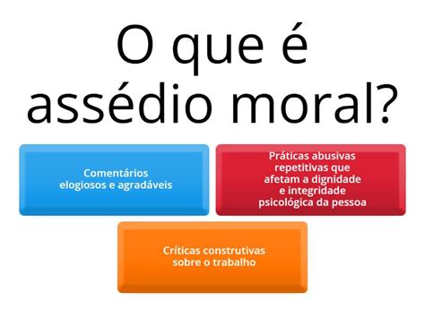 Preven O E Enfretamento Do Ass Dio Moral E Sexual Nas Ies Cuestionario