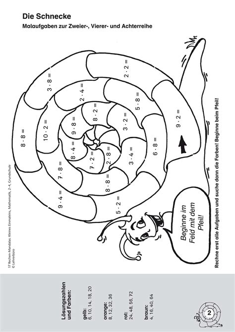 Mathematik Arbeitsbl Tter Grundschule Lehrerb Ro