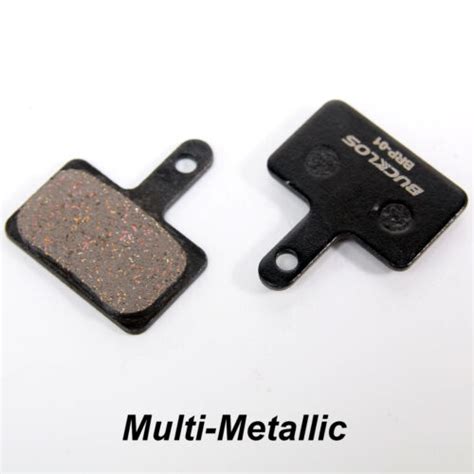 1 2 4 Pair BUCKLOS Disc Brake Pads Resin Semi Metal Fit TRP Tektro