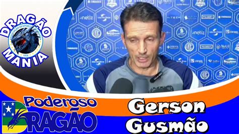 A repercussão da entrevista do técnico Gerson Gusmão Dragão Mania