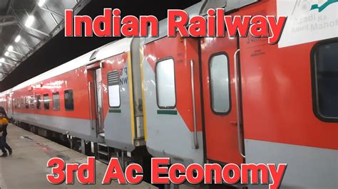 New 3rd Ac Economy Coach Of Indian Railways 2022 Inside View Of 3rd Ac