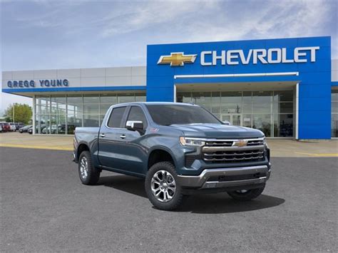 New 2024 Chevrolet Silverado 1500 Ltz Crew Cab Lakeshore Blue Metallic