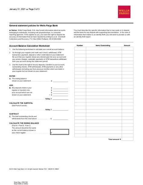 New 2023 Wells Fargo Bank Statement Template Initiate Business Checking Mbcvirtual