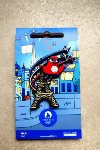 Pins Jo Paris 2024 Mascotte Et La Tour Eiffel Eur 13 00 Picclick Fr