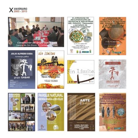 Catalogo X Aniversario Grupo Gabar by Grupo Gabar Asociación Artística