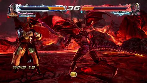 Tekken 7 Treasure Battle Special Match Steve Vs Devil Kazuya Youtube