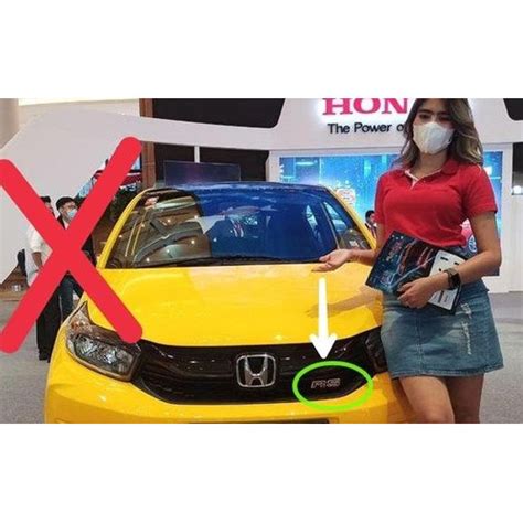 Jual Logo Emblem Lambang Huruf Rs Gril Grill Depan Honda Jazz New Brio