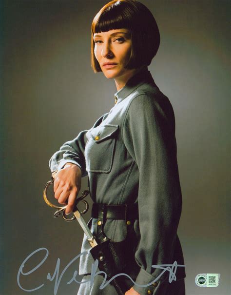 Cate Blanchett Signed 11x14 Photo - SWAU Authenticated | SWAU