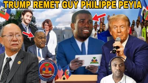 9 Nov 2024 Men Guy Philippe Danje Pou Gary Conille Trump Gaye Wonn Lan