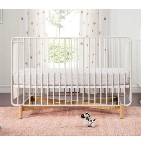 Metal Mid Century Modern Crib Heatherakins