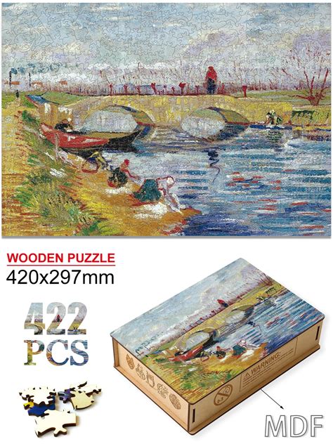 Wooden Van Gogh Jigsaw Puzzle | Landscape Painting – Jigzaw Puzzles