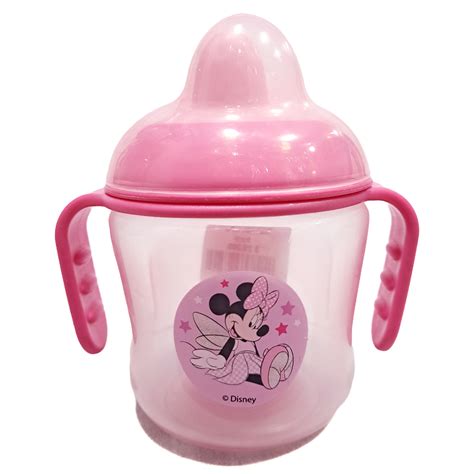 VASO ENTRENADOR PITILLO AGARRADERAS DISNEY BABY ROSA Mundo Bebé