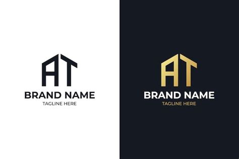 Premium Vector Initials Letter At Realtor Real Estate And Property