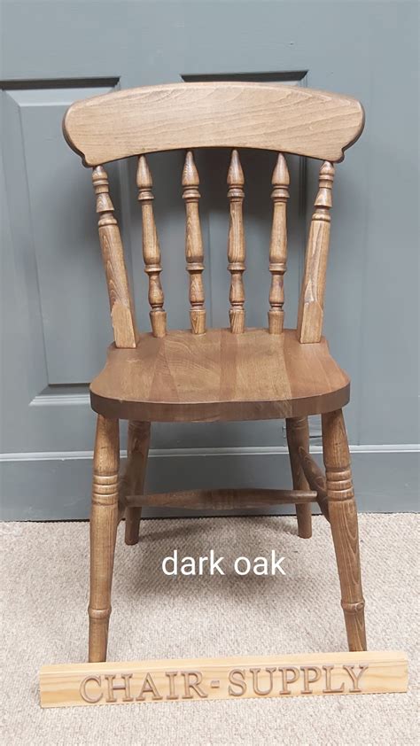 New Solid Wood Spindle Back Farmhouse Kitchen Dining Chair In Etsy Uk