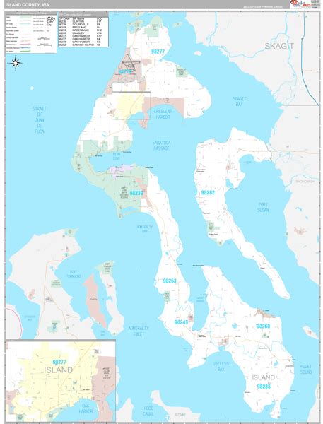 Island County, WA Maps