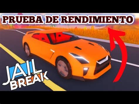 TOP SPEED Y PRUEBA AL NUEVO CARRO EN JAILBREAK SEASON 20