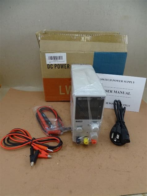 Longwei Variable DC Power Supply 60V 5A LW K605D Joseph Fazzio