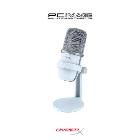 Hyperx Solocast Microphone White Pc Image