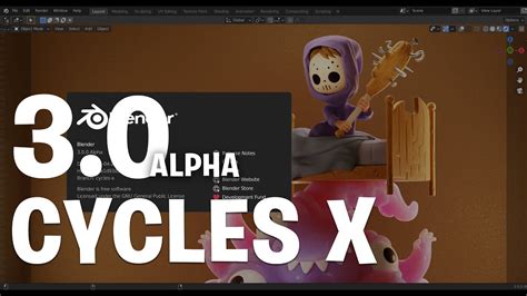 Blender 30 Alpha New Cycles X And Updates😍 Youtube