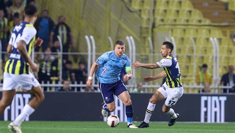 Şimşek deplasmanda mağlup Fenerbahçe Adana Demirspor Haber ADS