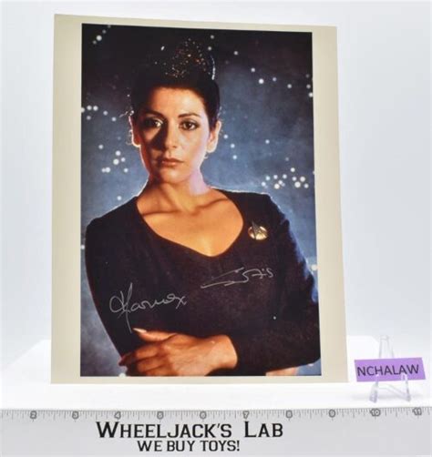 Deanna Troi Autographed Marina Sirtis X Picture Wheeljack S Lab