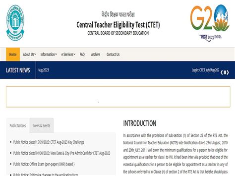 Ctet Result 2023 Updates Cbse Ctet Scorecard Download Link Activated