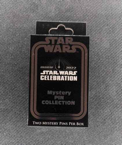 Star Wars Celebration Anaheim 2022 Mystery Pin Blind Box 2 Pins