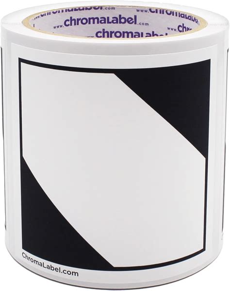 Amazon ChromaLabel 4 By 4 Permanent Durable Square D O T Hazard