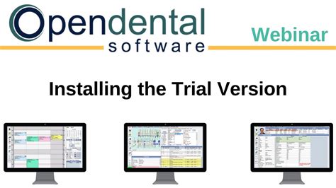 Open Dental Webinar Installing The Trial Version On A Server Youtube