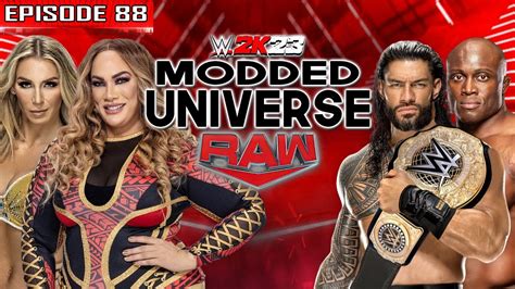 Wwe K Modded Universe Mode Episode Raw Youtube