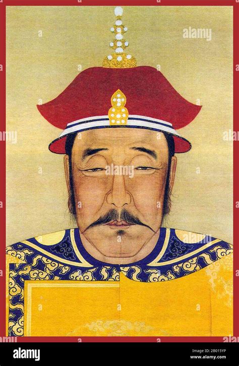 Portrait of ming emperor taizu hi-res stock photography and images - Alamy